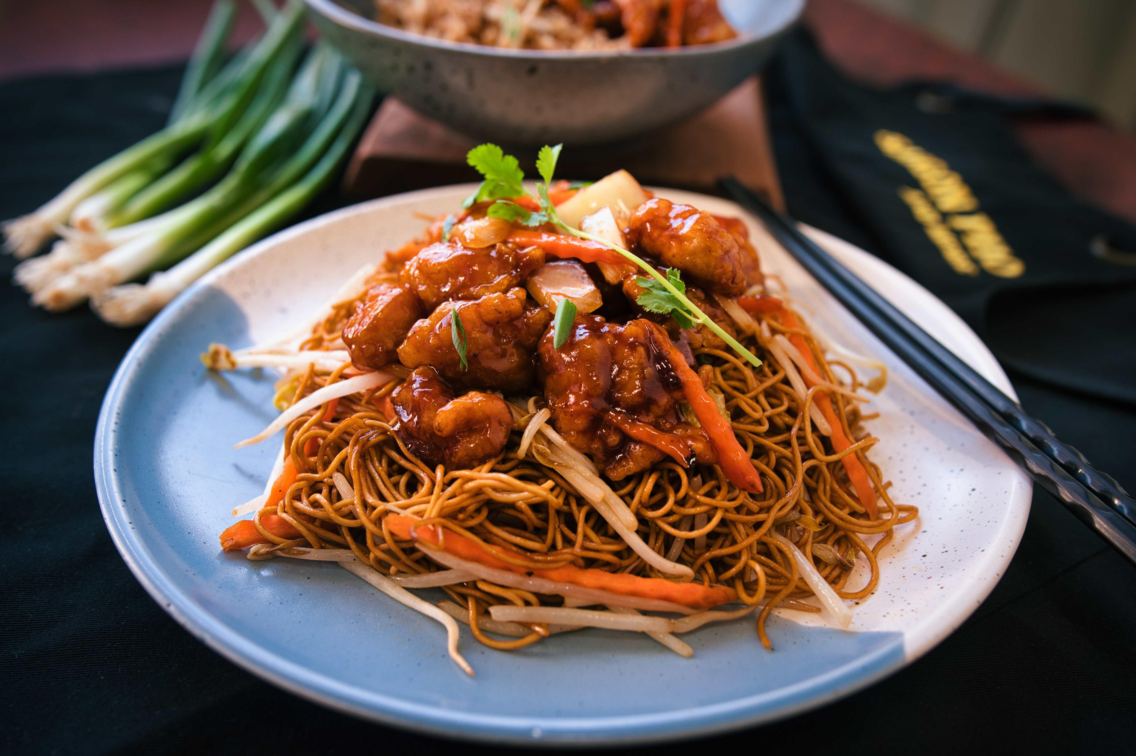 D-5 Sweet & Tangy Crispy Chicken / Pork